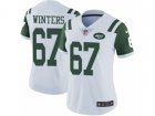 Women Nike New York Jets #67 Brian Winters Vapor Untouchable Limited White NFL Jersey