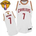Men's Adidas Cleveland Cavaliers #7 Mo Williams Swingman White Home 2016 The Finals Patch NBA Jersey