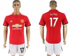 2017-18 Manchester United 17 BLIND Home Soccer Jersey