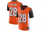 Nike Cincinnati Bengals #28 Joe Mixon Vapor Untouchable Limited Orange Alternate NFL Jersey