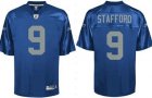 nfl Detroit Lions #9 Stafford Blue[2011 new]