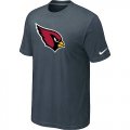 Arizona Cardinals Sideline Legend Authentic LogoT-Shirt Grey