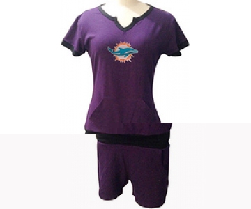 nike women nfl jerseys miami dolphins purple[sport suit]