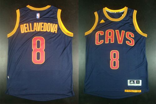 NBA Youth Revolution 30 Cleveland Cavaliers #8 Matthew Dellavedova Navy Blue CavFanatic Stitched Jerseys