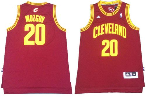 NBA Youth Revolution 30 Cleveland Cavaliers #20 Timofey Mozgov Red Stitched Jerseys