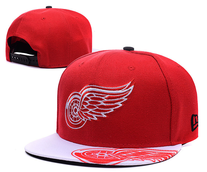 NHL Detroit Red Wings Snapback Hats 02