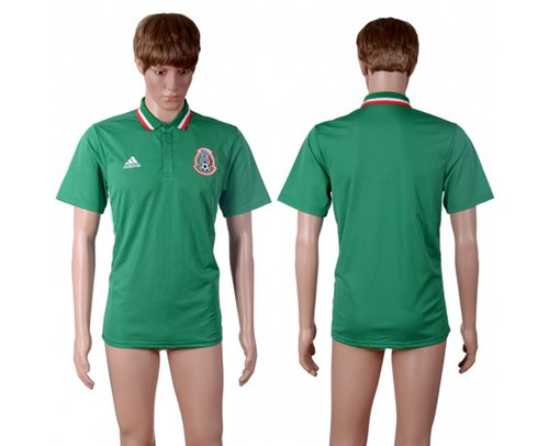 Mexico Blank Green Polo T-shirt