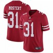 Nike 49ers #31 Raheem Mostert Red Vapor Untouchable Limited Jersey